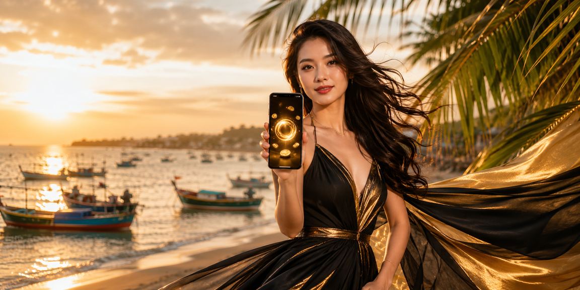 Người chơi nhận cashback tại bờ biển Mũi Né sau khi cá cược thể thao